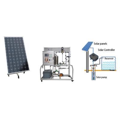 China Yes Solar Educational Bench Pump Renewable Training Equipment Training Equipment for sale