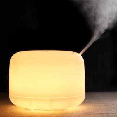 China Safety Control 500ml Modern Auto-Ultrasonic Humidifier Nebulizer Diffuser Led Night Light for sale