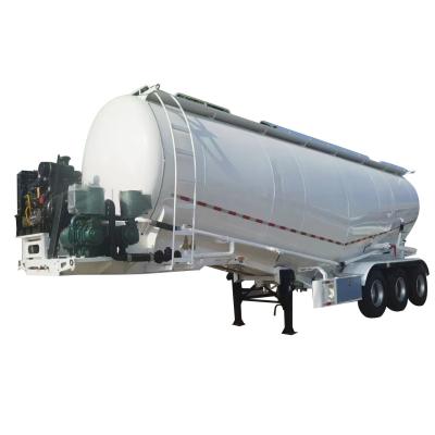 China Max Payload 40T Widely Used Powder Tanker Powder Material Transport Semitrailer Manufacturers for sale