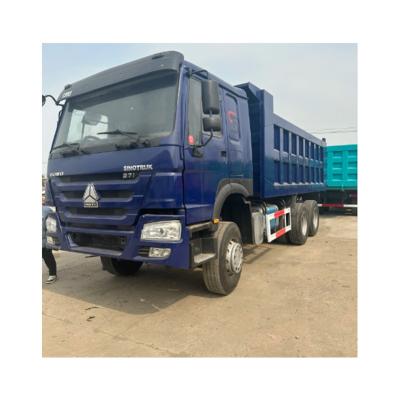 China 2024 Used Truck HOWO Heavy Duty Truck 6X4 Dump Truck with 2 Reverse Shift Number for sale