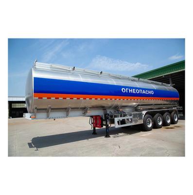 China 25 Cubic Oil Semi-Trailer 3Axles with 40T Max Payload and High strength Q345B steel for sale