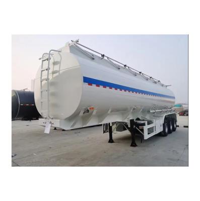 China 13T-18T Axle Carbon Steel Fuel Tank Aluminum Alloy Tanker Truck Trailer with Materials for sale