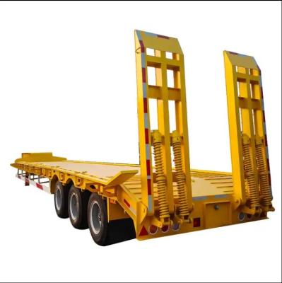 중국 HUAXIANG3 4AXLE 고스네크 화물 트럭 트레일러 900000KG 최대 실량 판매용