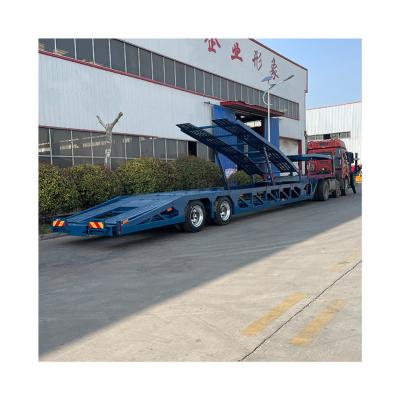 China 17300mm*2550mm*3800mm Two Floor Car Carrier Trailers Hauler with Mechanical Suspension for sale