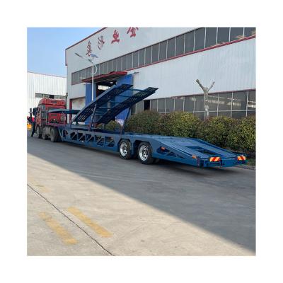 China Mechanical or Air Suspension Hydraulic Car Hauler Carrier Semi Trailer for 6-20 Cars for sale