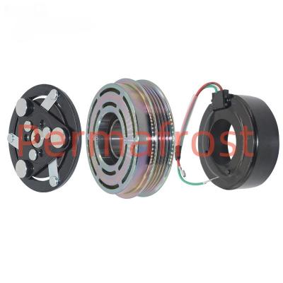 China Automobile 12V AC Compressor Clutch 4PK Grooves 117MM Diameter for sale