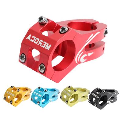 China Bicycle MTB Stem High Strength 31.8mm Riser Aluminum Alloy Mountain Road Bike Handlebar Stem HS-07 for sale