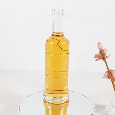 China Hot Sale Whiskey 375ml Beverage Gin Vodka Super Flint Glass Liquor Bottle Empty Beverage Bottle Made In China for sale