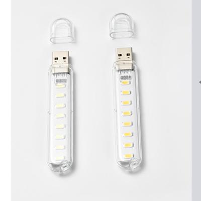 China Cheap Price ABS Mini Power Bank USB Lamp USB Hub Lamp for sale