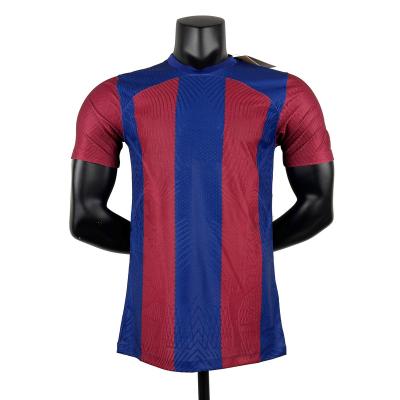 China Shirts & Tops sell 23-24 the new season wholesale football version player breathable quick dry Football Club red and blue singlet for sale