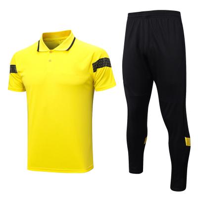 China Wholesale High Quality Men's Soccer Jersey Sets Short Sleeved T-shirt Sportswear for sale