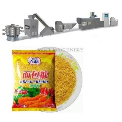 China Hot Selling Automatic Production Snacks and Flakes Bread Extruder Snow Sheet Crumb Machine Processing Line for sale