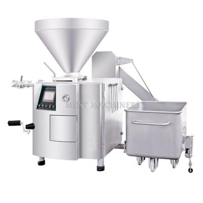 China Automatic Vacuum Sausage Filling Machine Sausage Filling And Attachment Machine / Vacuum Sausage Making Machine for sale