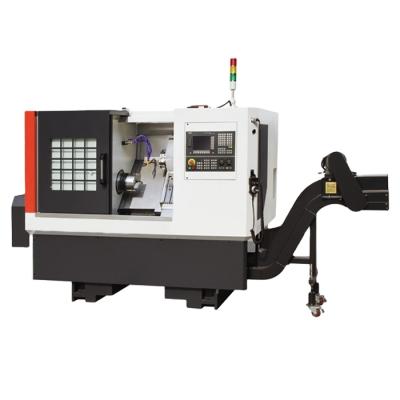 China Machinery Repair Shops UTCK6350 Horizontal Linear Way Slope Bed CNC Lathe Machine With Live Tooling for sale