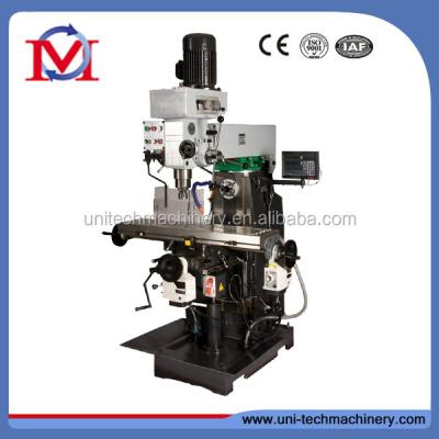 China knee type drilling milling machine zx7550cw supplier 800*240mm for sale