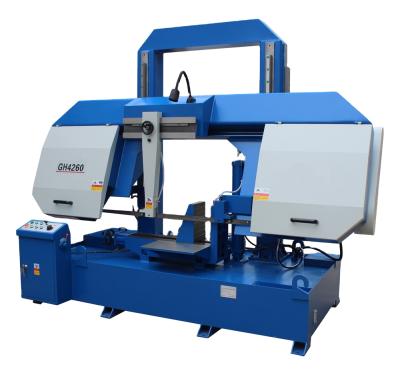 China Building Material Stores GH4260 Horizontal Metal Double Column Band Saw Machine for sale