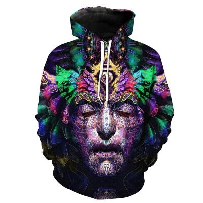 China Wholesale 1pc Dropship Anti-wrinkle Men Long Sleeve Custom Sublimation Hooodie Pullover Sweatshirt for sale