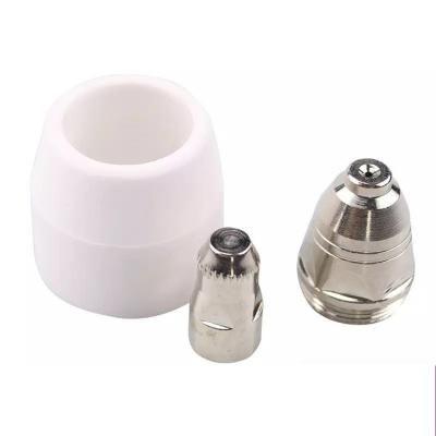 China Plasma Cutter P80 Cutting Machine Gun Consumables Or P80 Accessories Shield Porcelain Cup Electrode Tip for sale