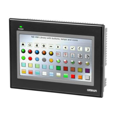 Cina NB7W-TW01B HMI Touch Screen Interfaccia uomo-macchina da 7 pollici in stock in vendita