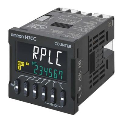 China H7CC-AW  Digital counter, screw terminals,48x48 mm,SPST and SPDT relay output,100-240 VAC supply,12 VDC aux for sale