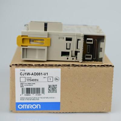 China Industrieel Omron-PLC CJ1W Controlemechanisme Analog Input Units CJ1W-AD081-V1 Te koop