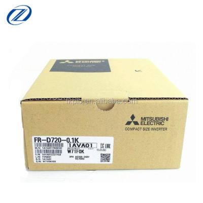 China FREQROL-D700 Mitsubishi Electric Inverter Frequency 0.1kw FR-D720-0.1K for sale