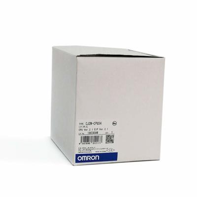 China USB Port Omron PLC CJ2M Programmable Controller CJ2M-CPU34 PLC CPU Unit Module for sale