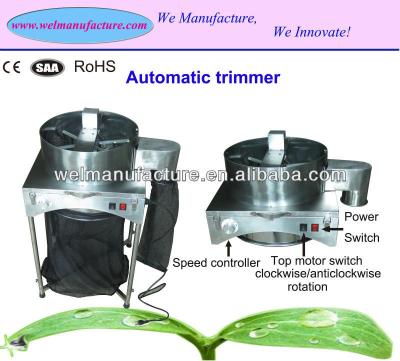 China 18 Inch Stainless Steel Hydroponics Weed Leaf Bud Cutter Steel Trimmer for sale