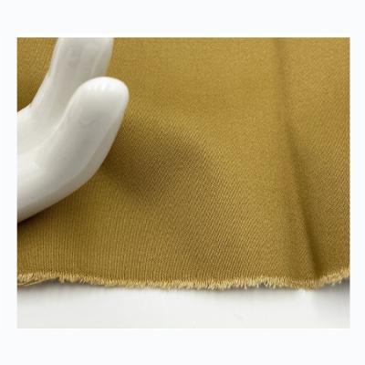 China A2026 Woven Cotton 250Gsm Stretch Satin Drill Mercerizing Fabric For Jacket Khaki Pants for sale