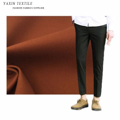 China High Quality Sueded Woven A1083 Cotton Spandex Twill Brushed High Quality Fabric 16*10 260GSM For Pants for sale