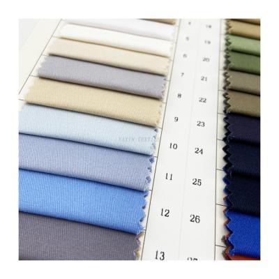 China Tear-resistant 97%Cotton 3%Spandex Stretch Chino Twill Fabric For Pants 265GSM for sale