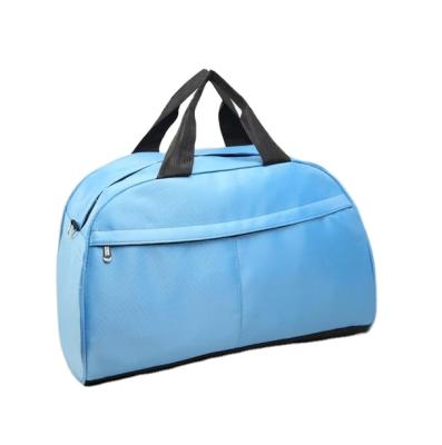 China Useful Hot Wholesale Exercise Polyester Business Custom Seller Gym Sports Travel Duffel Bags With Shoulder Strap For Women for sale