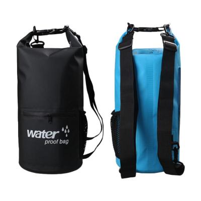 China Wholesale High Quality River Shoulder Rolling Waterproof Dry Bags Beach Bags With Strap Handle for sale