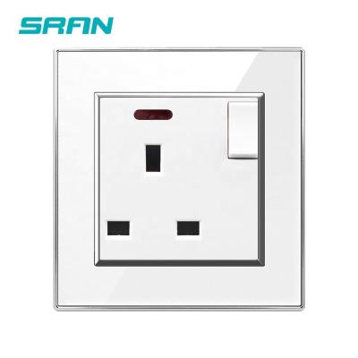 China high temperature anti and antioxidation hardware uk acrylic wall switched socket for sale