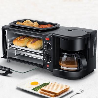 China Multifunctional Household Breakfast Maker Machine Temperature Control Breakfast Sandwich Maker 3 in 1 Breakfast Makers for sale