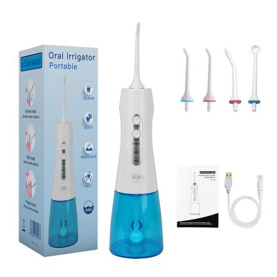 China Outdoor Electric IPX7 Teeth Cleaning Portable Waterproof Water Flosser Irrigator Dental Water FlosserFor Home Travel for sale