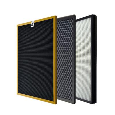 China Wholesale High Efficiency Car Air Filter Replacement Air Purifiers HEPA Filter Carbon Air Filter With Different Sizes for sale