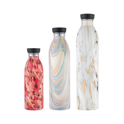 China New Arrival Sustainable Stainless Steel Sport Water Bottles With Custom Logo for sale