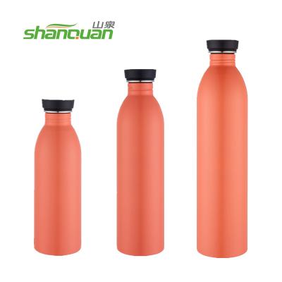 China 24 Double Bottle Sports Bottle Wall Stainless Steel Vacuum Insulated PORTABLE Sports Water Bottles With Lid for sale