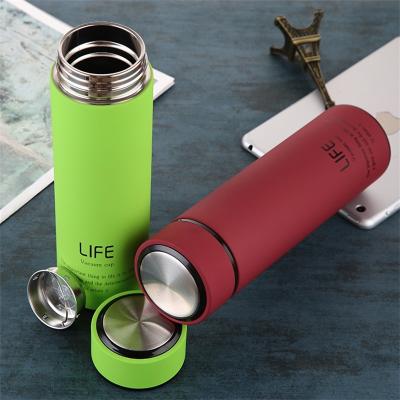 China PORTABLE Thermos Tea Vacuum Flask With Thermo Filter 304 Stainless Steel Thermal Mug Coffee Mug Water Bottle Office Home for sale