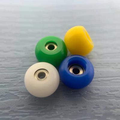 China Ratio Lock System Wholesale Spherical Shape CNC Fingerboard Wheels for sale