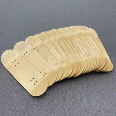 China 34mm Youth White Maple Fingerboard Wood Decks for sale