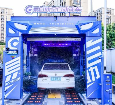 China Automatic / Automatic Car Wash Tunnel Stainless Steel Conveyor Equipment for sale