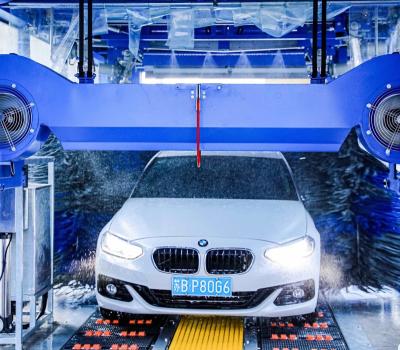 China Express Full Automatic Stainless Steel Tunnel Conveyor Car Wash System Price for sale