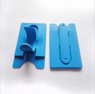 China Fashion hot selling fashion silicone card holder with custom logo for sale