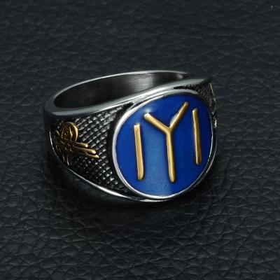 China Vintage T651 Hotsale Middle East Turkish Kayi Ertugrul Ring Letter Y Ring Alloy Jewelry Man Rings for sale