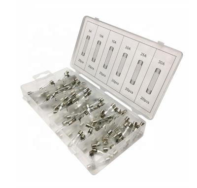 China 120PC Glass Auto Fuse 120 Assortment for sale