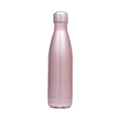 China 500ml sustainable rose cola bottle travel water bottle stainless steel bottle for promotion for sale