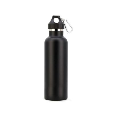 China Sustainable Double Walled Insulated Stainless Steel Beer Shaker Water Bottle With Different Cap for sale