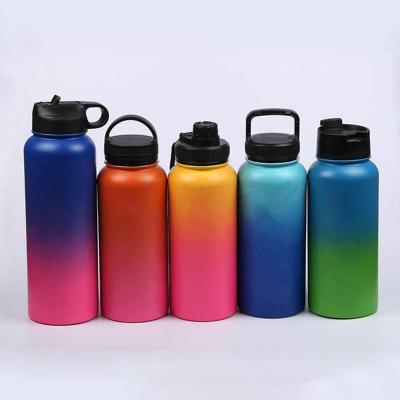 China Various Sustainable Capacity 500ml Double Wall Leak Proof Insulated Flask 18/8 Stainless Steel Bottle for sale